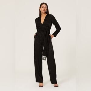 Jonathan Simkhai Julia Wrapped jumpsuit black - 4
